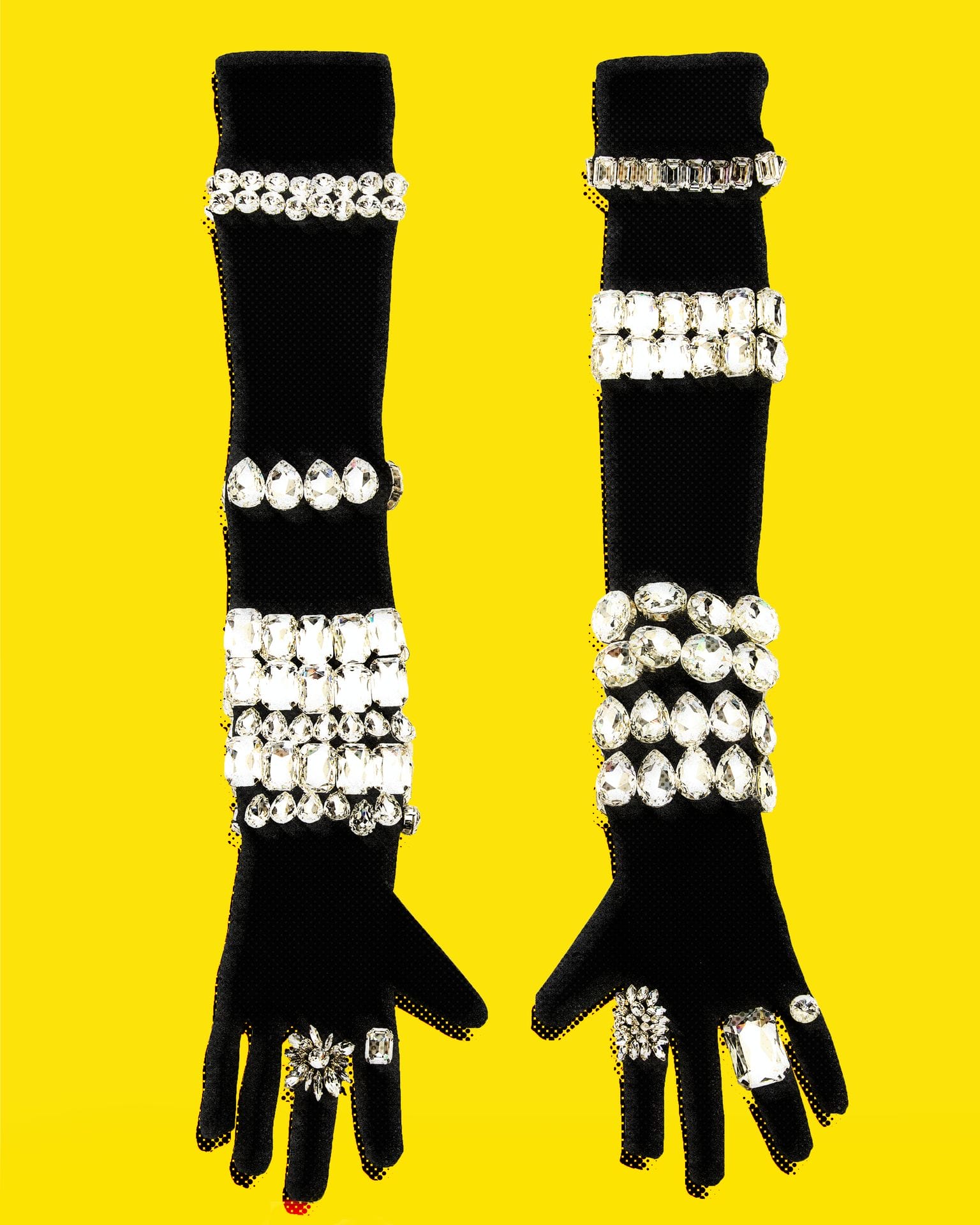 Dolce & Gabbana jersey gloves, a trending luxury must-have