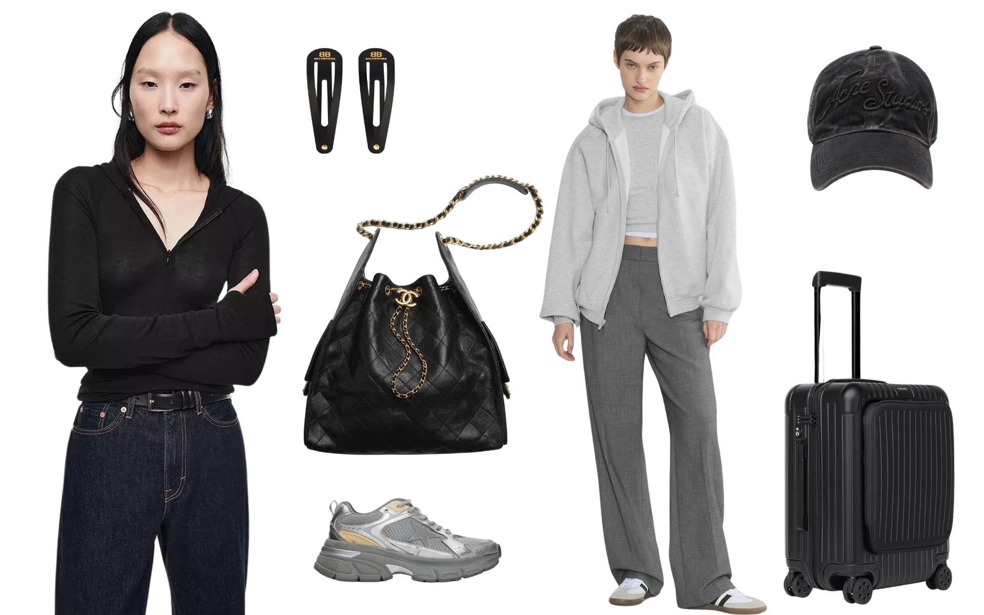 How to Nail Airport Style: Neutral Travel Outfits