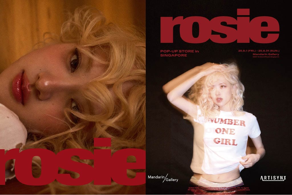 Blackpink's Rose's Pop-Up Store Is Coming To Singapore - Grazia