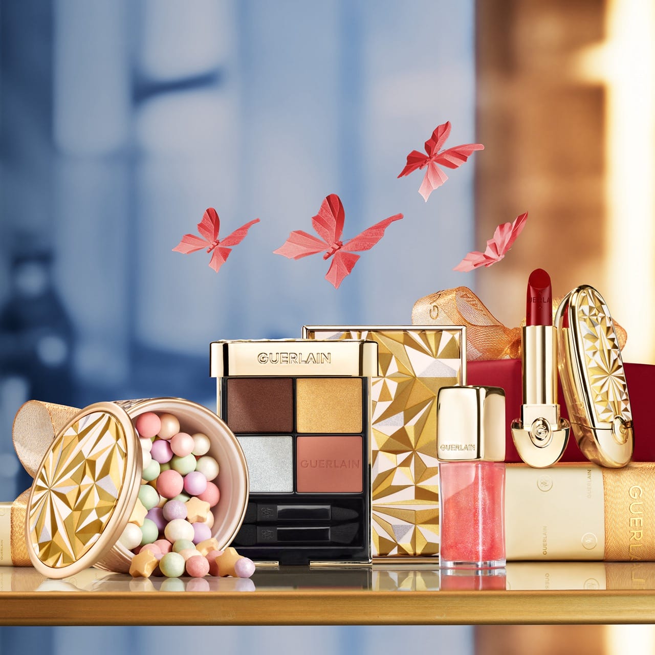 Celestial Beauty In The 2025 Guerlain Holiday Makeup Collection